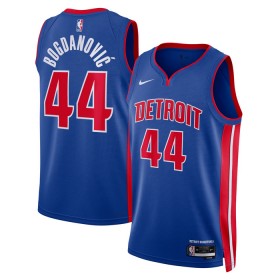 Dres Detroit Pistons Bojan Bogdanovic 44 Nike 2022-23 Icon Edition Plava Swingman